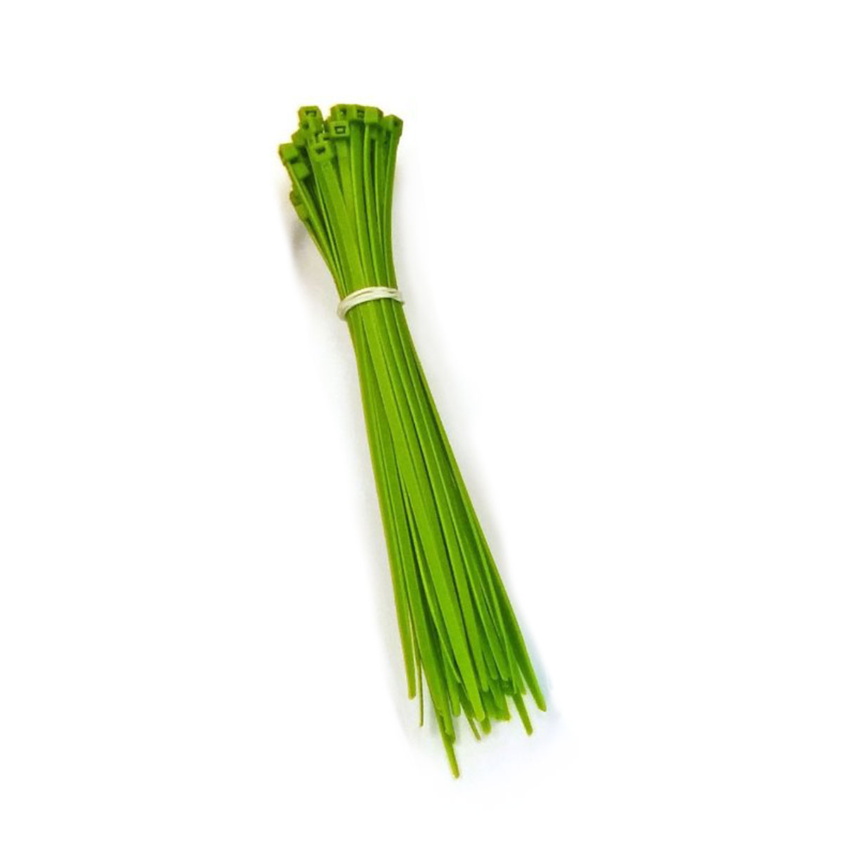 14" Nylon Wire Ties - Green | 100 Pack