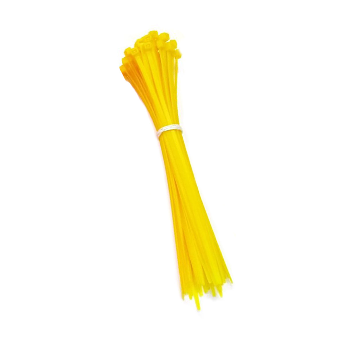 14" Nylon Wire Ties - Yellow | 100 Pack