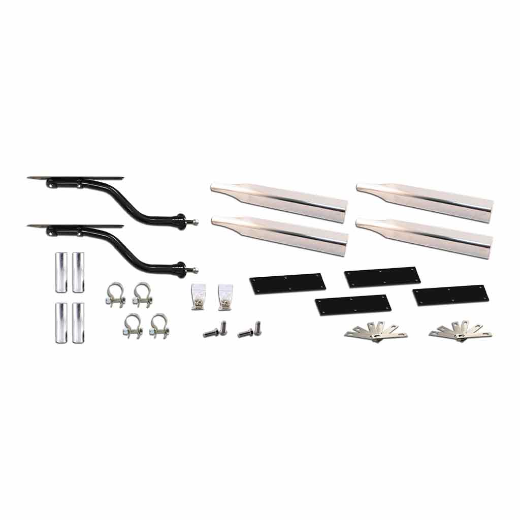 Full Fender Mounting Kit - Swivel Fender Brackets | 12 Gauge (Heavy Duty)