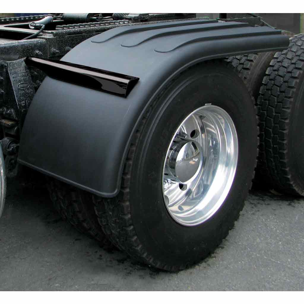 66" Poly Half Tandem Fenders - Polypropylene (Poly)
