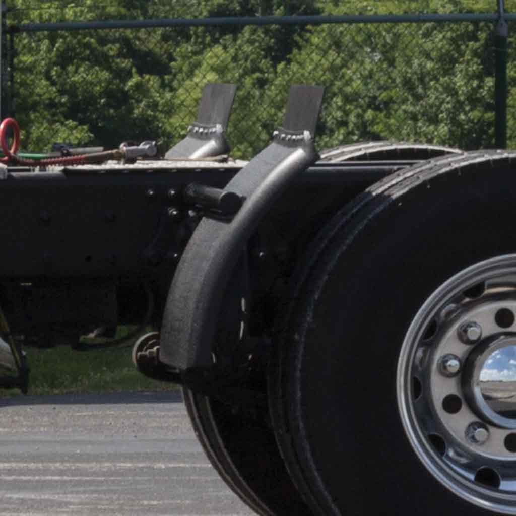 24" Quarter Fender Kit with Tube Mounts - Polypropylene (Poly) - Thumbnail 5