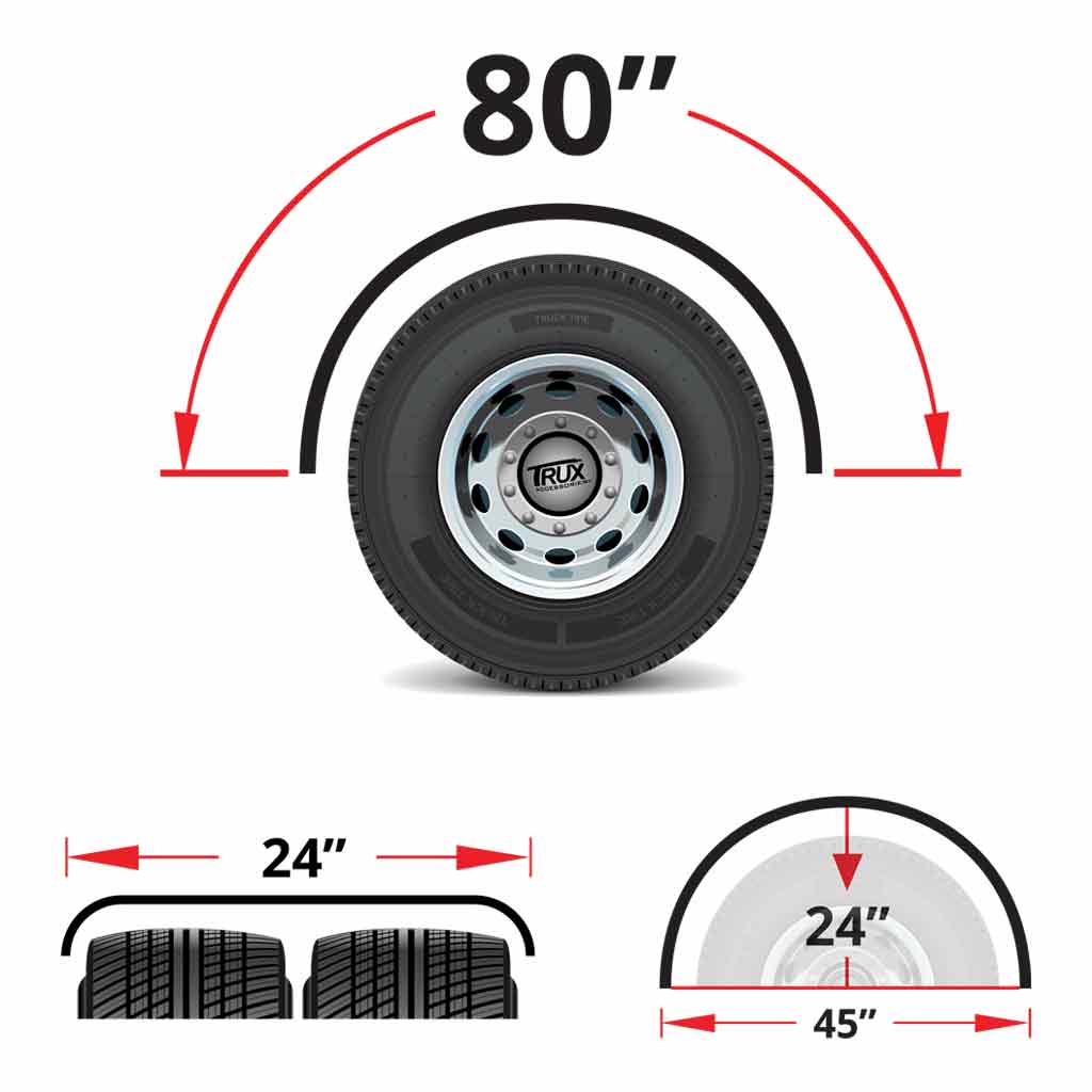 80" Smooth Low Profile Single Axle Fenders - 14 Gauge | Mirror Shine Stainless Steel - Thumbnail 2