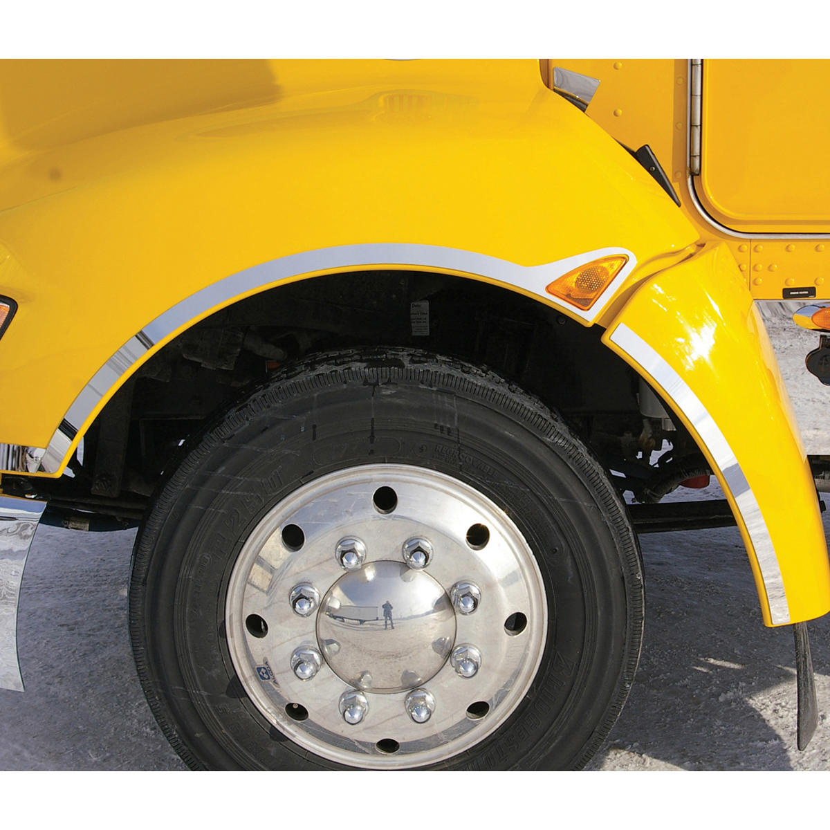 KW. T170 Front Side Fender Trims (2008-2021)