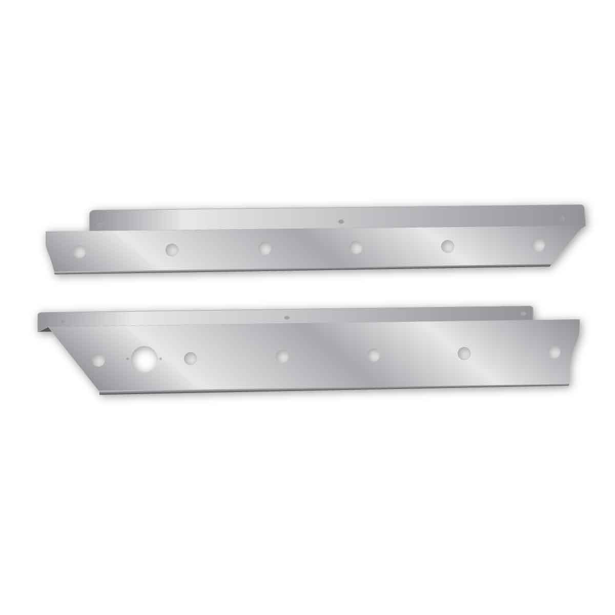 KW. T680/T880 Cab Panels - Dual Exhaust | Block Heater | 12 x 3/4" Holes