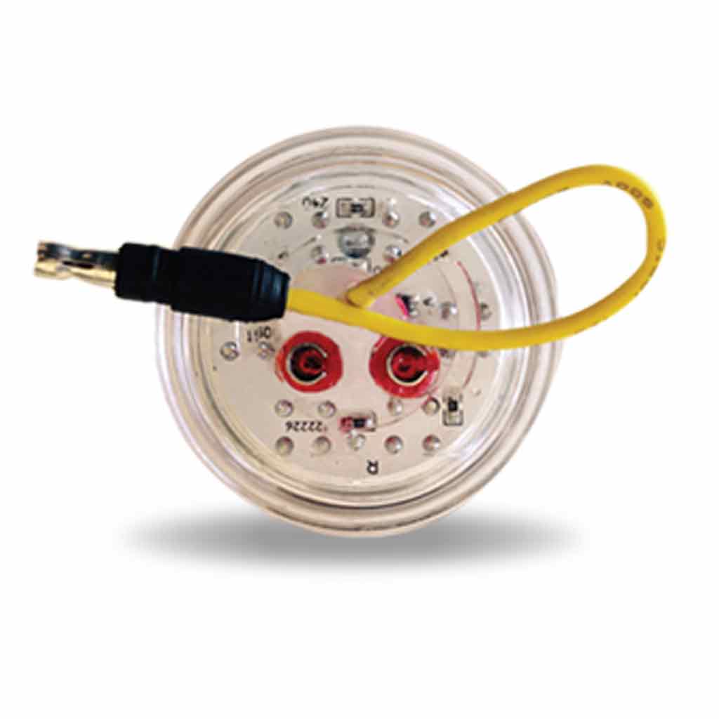 2.5" Amber Marker to Red Auxiliary Round LED Light - 7 Diodes - Thumbnail 8