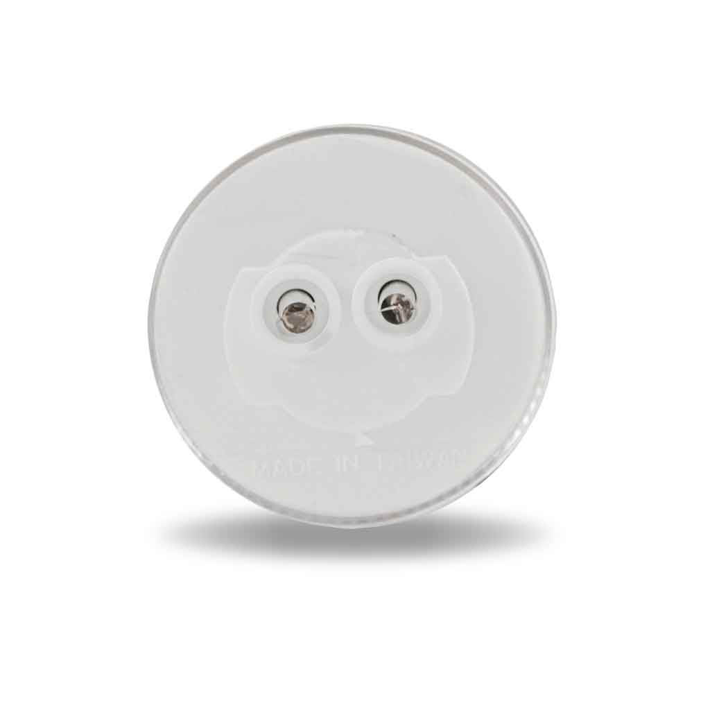 2.5" Clear Amber Marker Round LED Light - 7 Diodes - Thumbnail 2