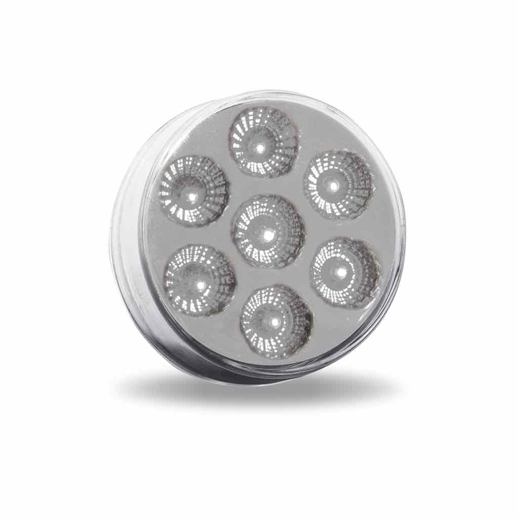2" Red Marker to Purple Auxiliary Round LED Light - 7 Diodes - Thumbnail 3