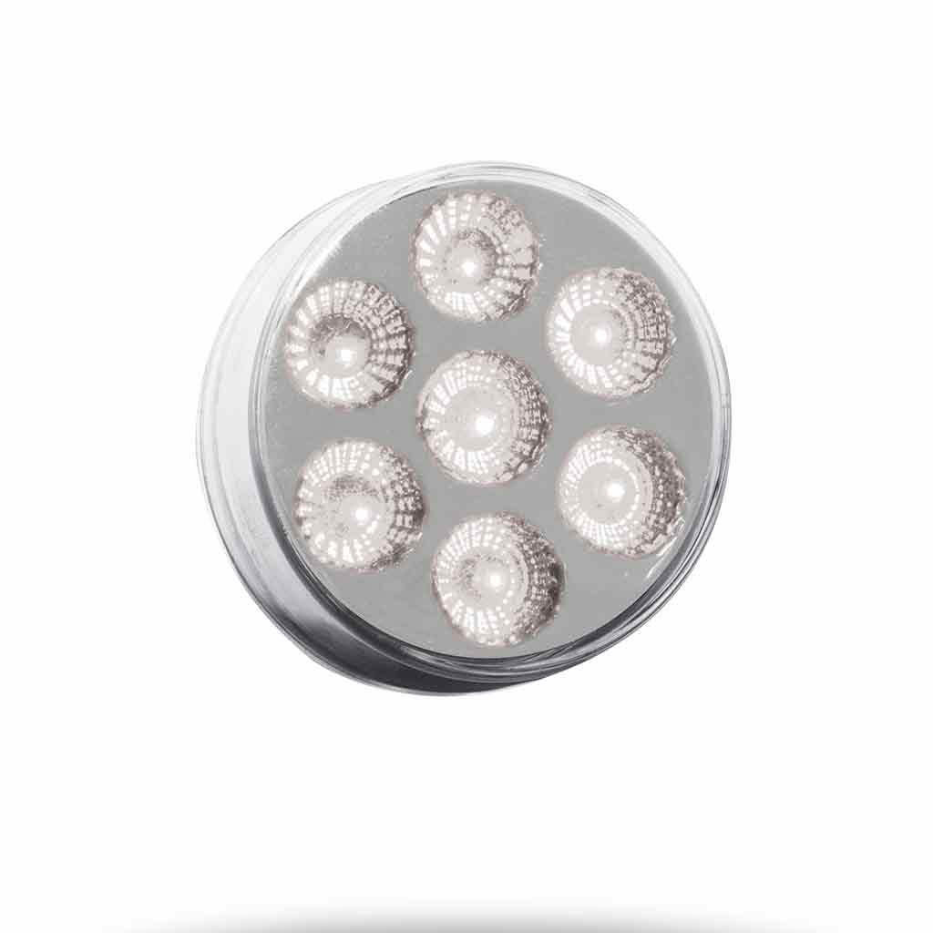 2" Red Marker to White Auxiliary Round LED Light - 7 Diodes - Thumbnail 10