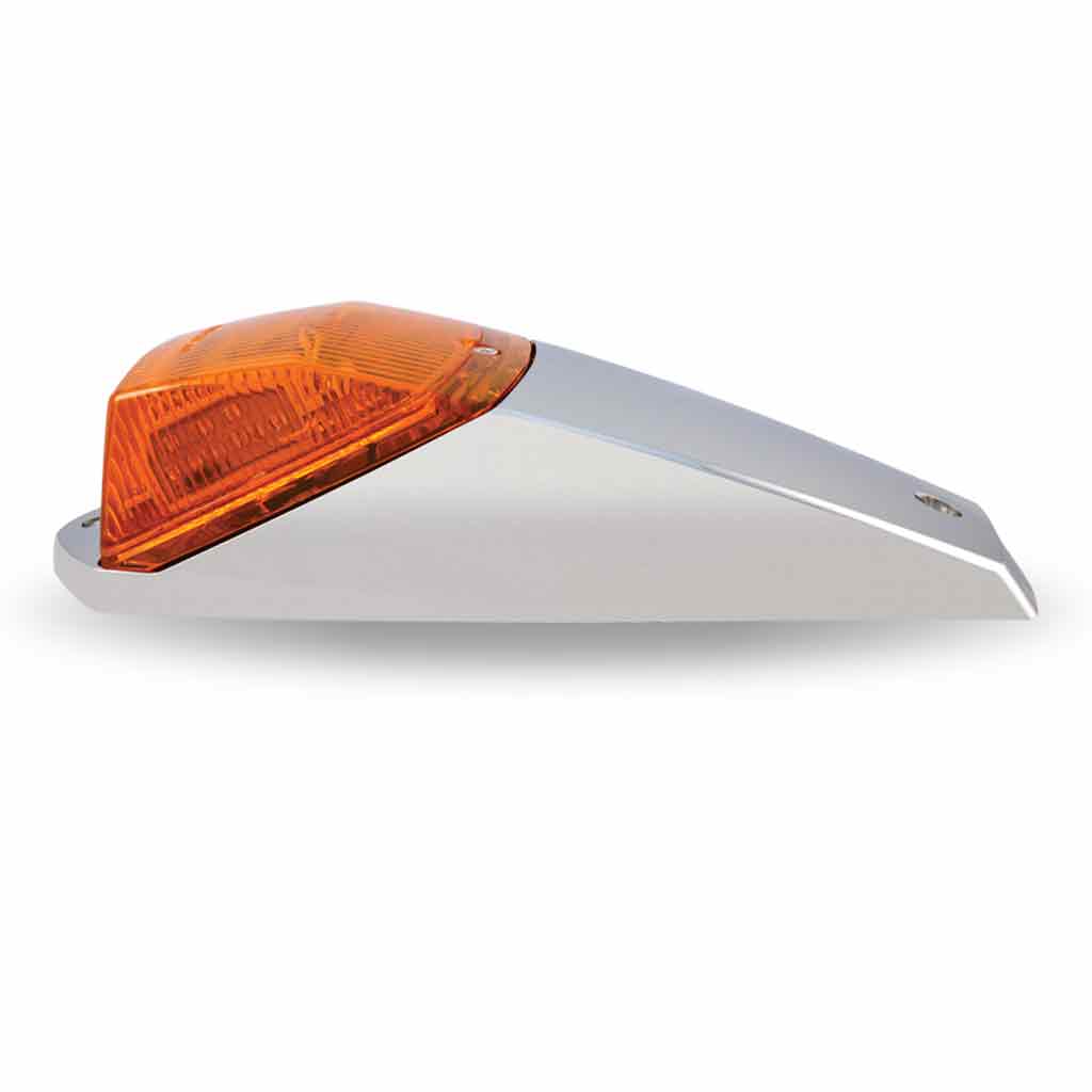 Amber Marker to Blue Auxiliary Square Cab LED Light with Housing - 42 Diodes - Thumbnail 4