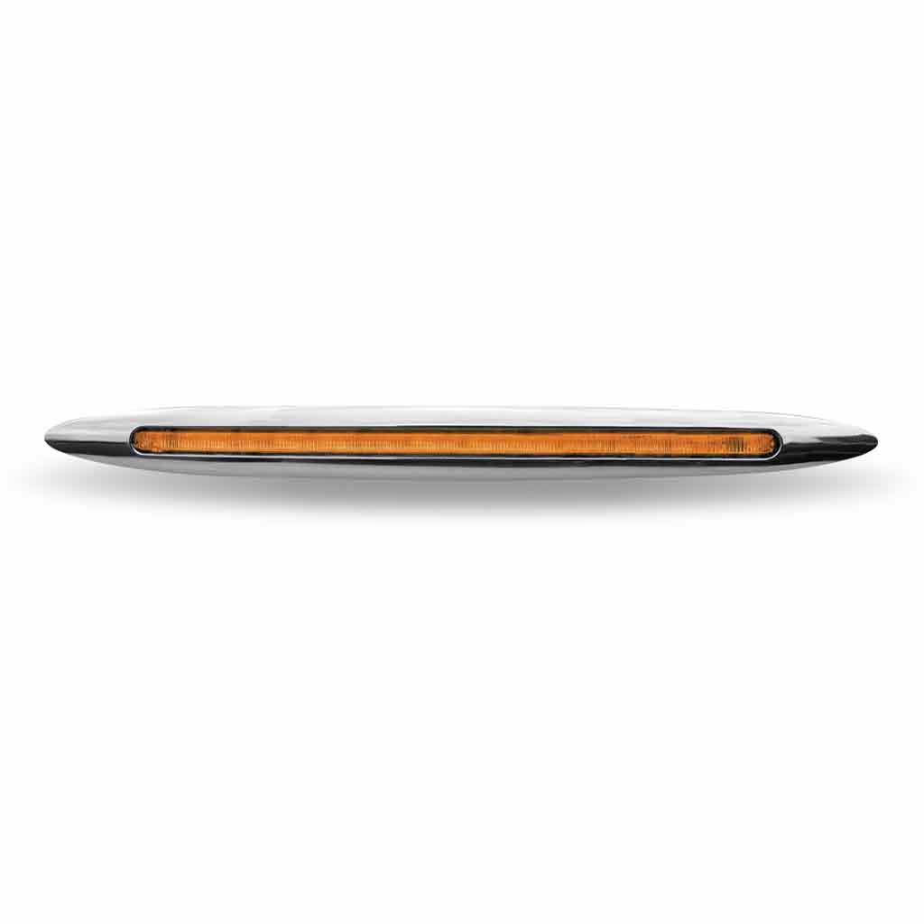 17" Amber Marker Slim Flatline LED Light - 24 Diodes