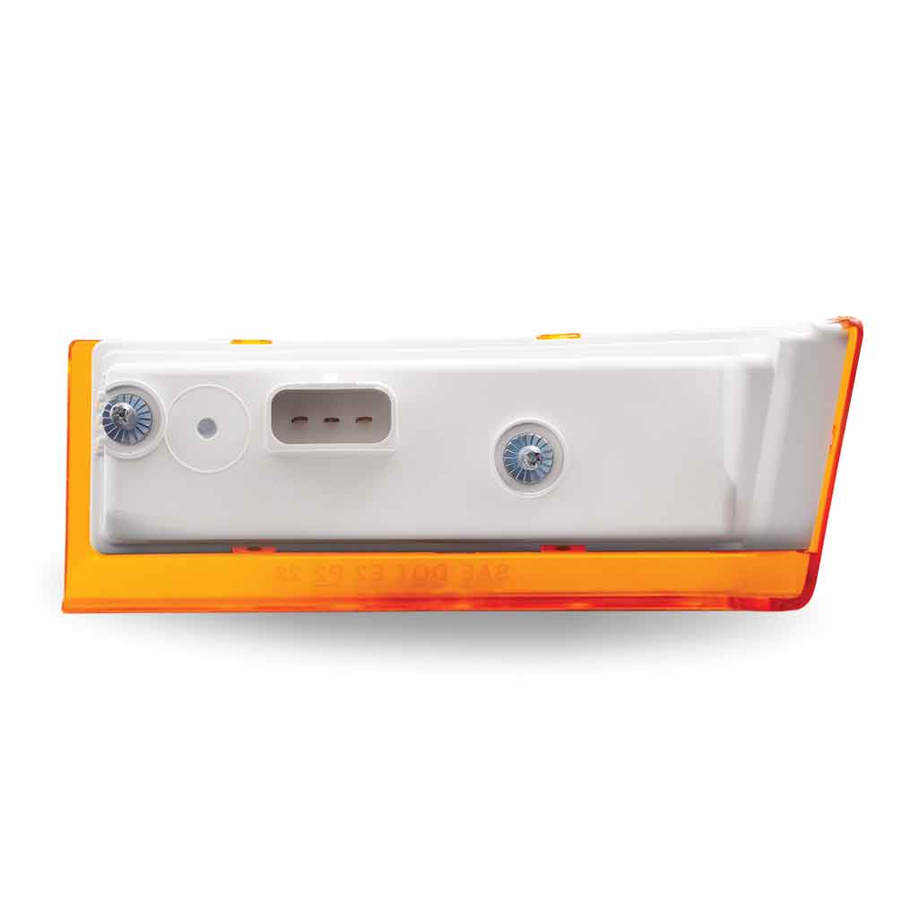 FTL. Amber Side Turn & Clearance Marker w/ Underglow LED Light - Driver | 6 Diodes - Thumbnail 2