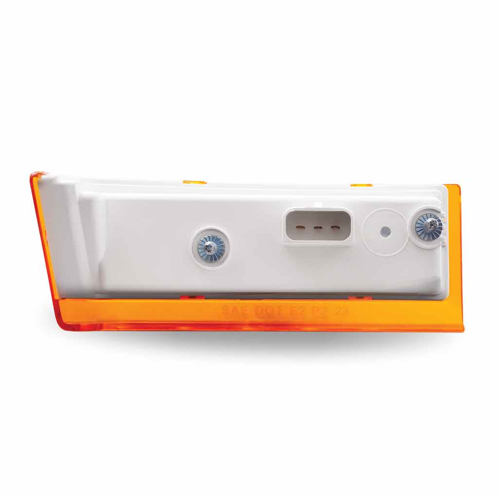 FTL. Amber Side Turn & Clearance Marker w/ Underglow LED Light - Passenger | 6 Diodes - Thumbnail 2