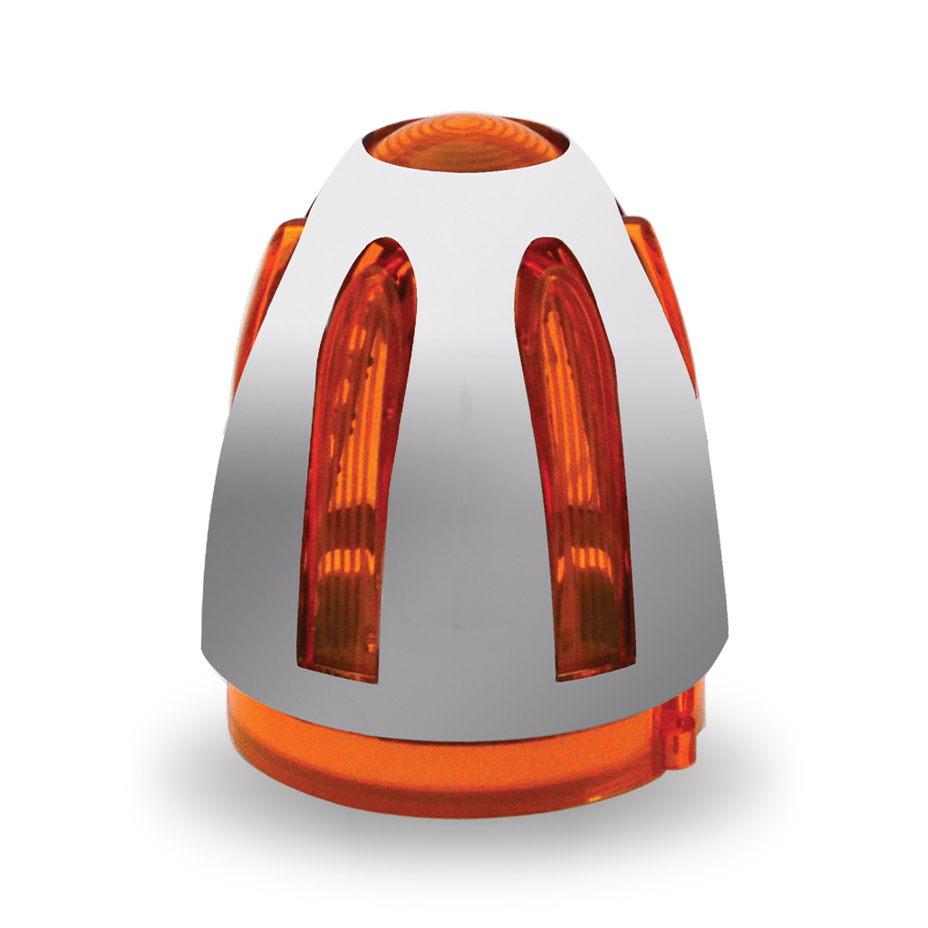 Amber Marker LED Cab "Bullet" Light - 46 Diodes