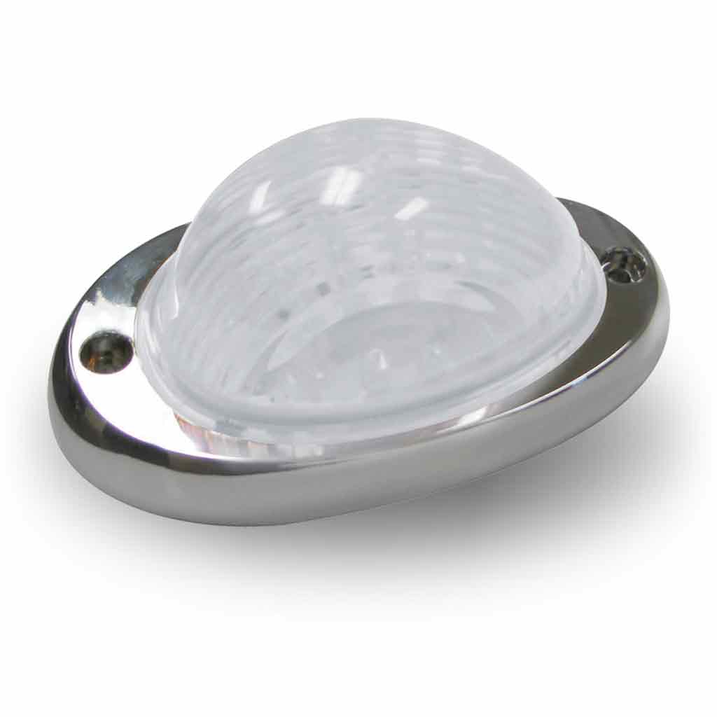 Clear Amber Turn & Marker FTL. LED Sleeper Light - 35 Diodes - Thumbnail 5
