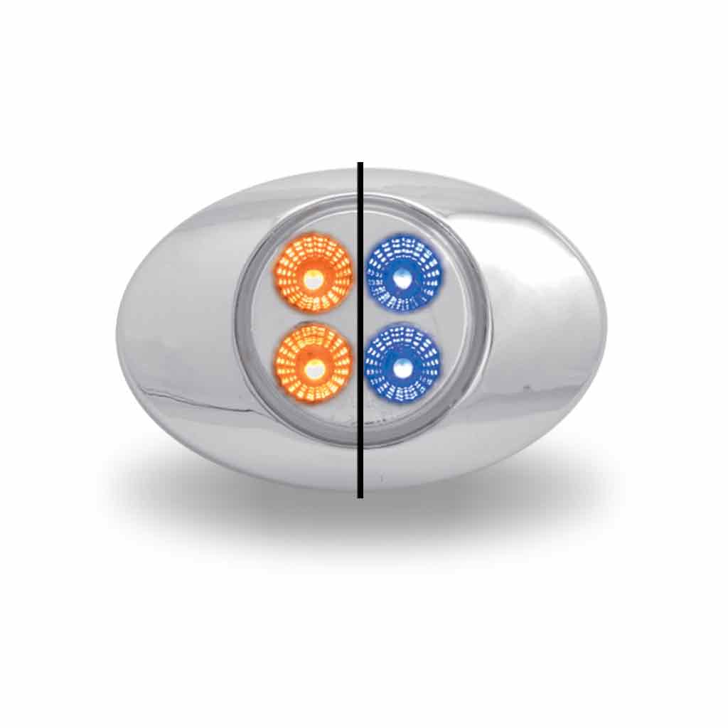 Amber Marker to Blue Auxiliary Generation 2 LED Light - 4 Diodes - Thumbnail 7