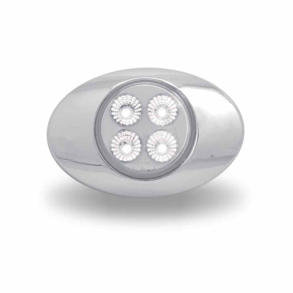 Amber Marker to White Auxiliary Generation 2 LED Light - 4 Diodes - Thumbnail 6