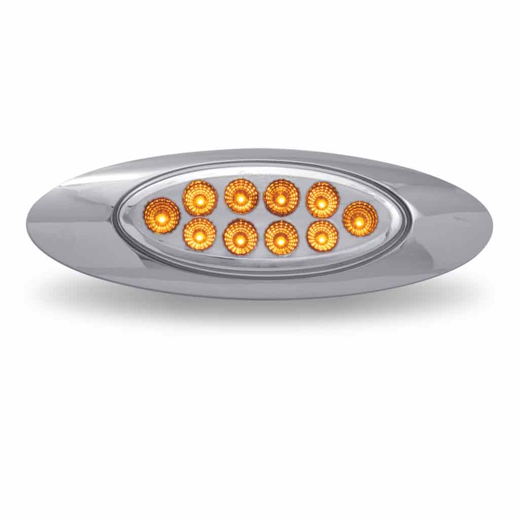 Amber Marker to Green Auxiliary Generation 4 LED Light - 10 Diodes - Thumbnail 5