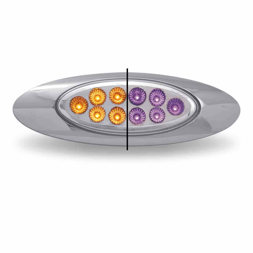 Amber Marker to Purple Auxiliary Generation 4 LED Light - 10 Diodes - Thumbnail 3
