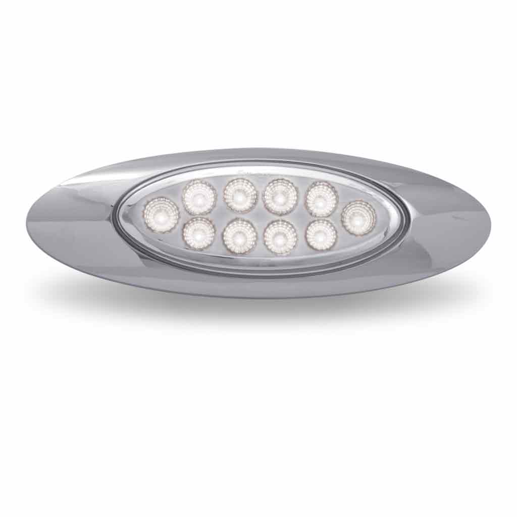 Amber Marker to White Auxiliary Generation 4 LED Light - 10 Diodes - Thumbnail 2