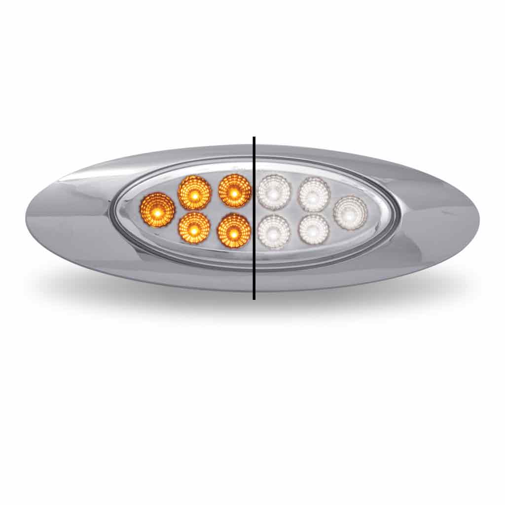 Amber Marker to White Auxiliary Generation 4 LED Light - 10 Diodes - Thumbnail 6