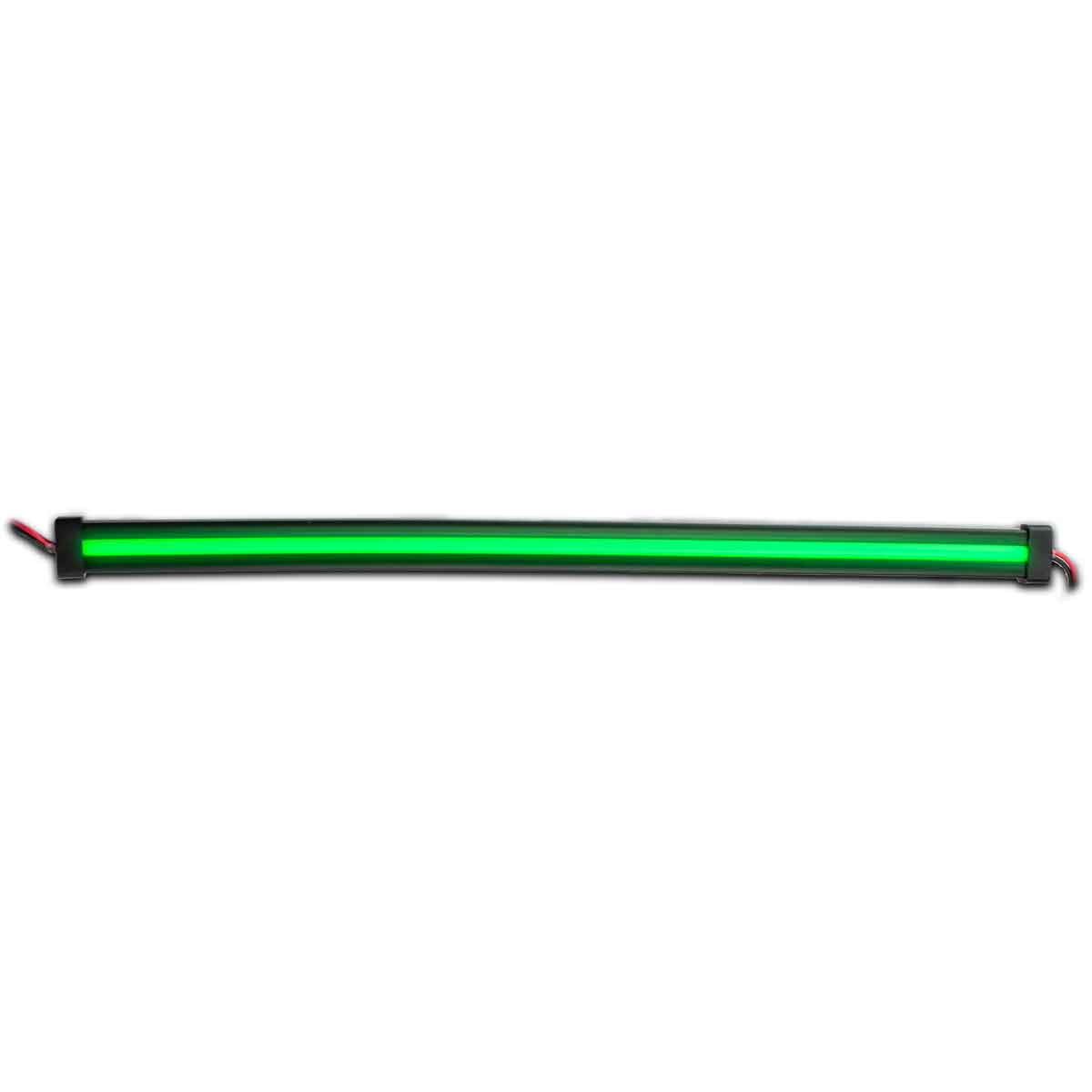 12" Clear Red to Green Auxiliary Center Glow Strip LED Light - 60 Diodes - Thumbnail 2