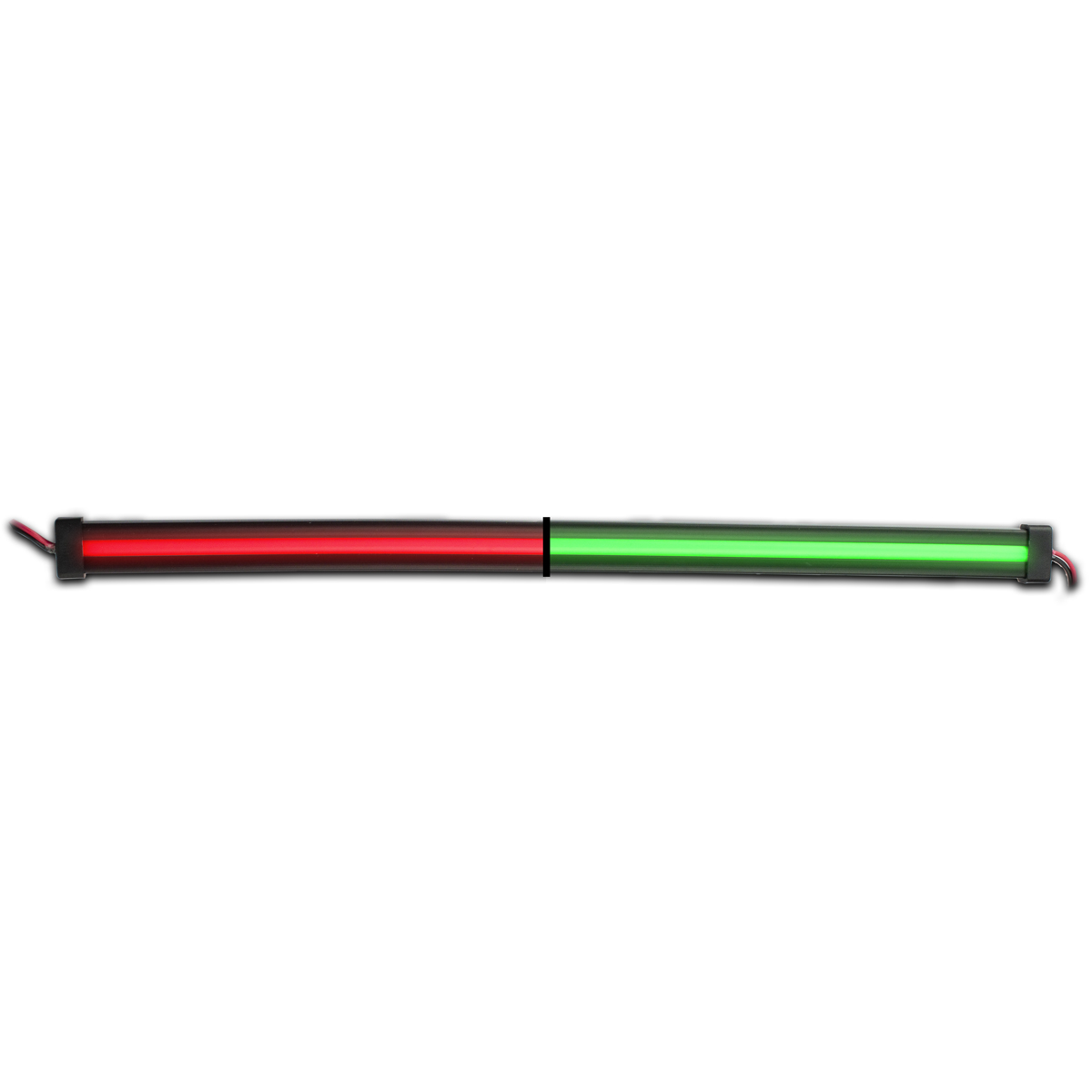 12" Clear Red to Green Auxiliary Center Glow Strip LED Light - 60 Diodes - Thumbnail 5