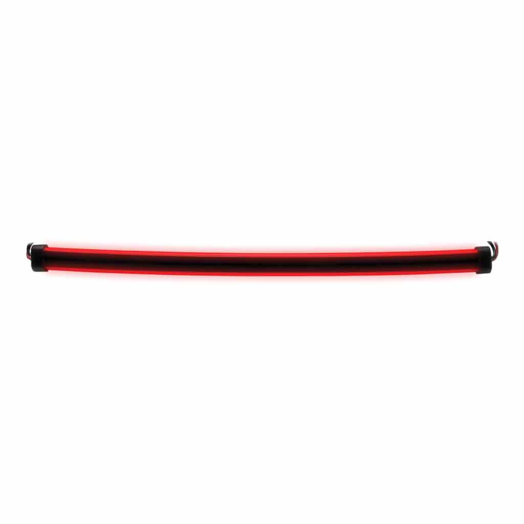 12" Clear Red Auxiliary Side Glow Strip LED Light - 60 Diodes - Thumbnail 3
