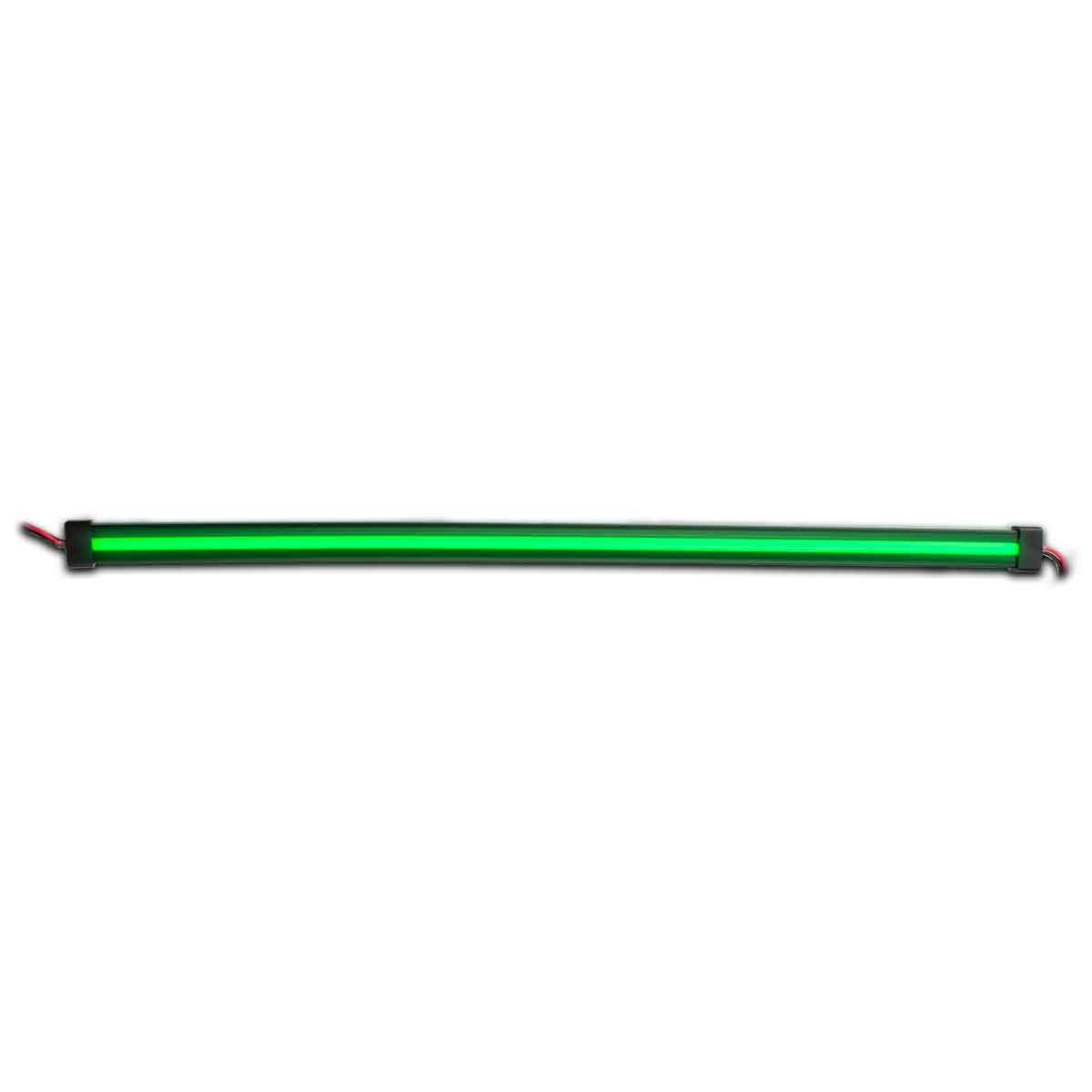 24" Clear Red to Green Auxiliary Center Glow Strip LED Light - 120 Diodes - Thumbnail 3