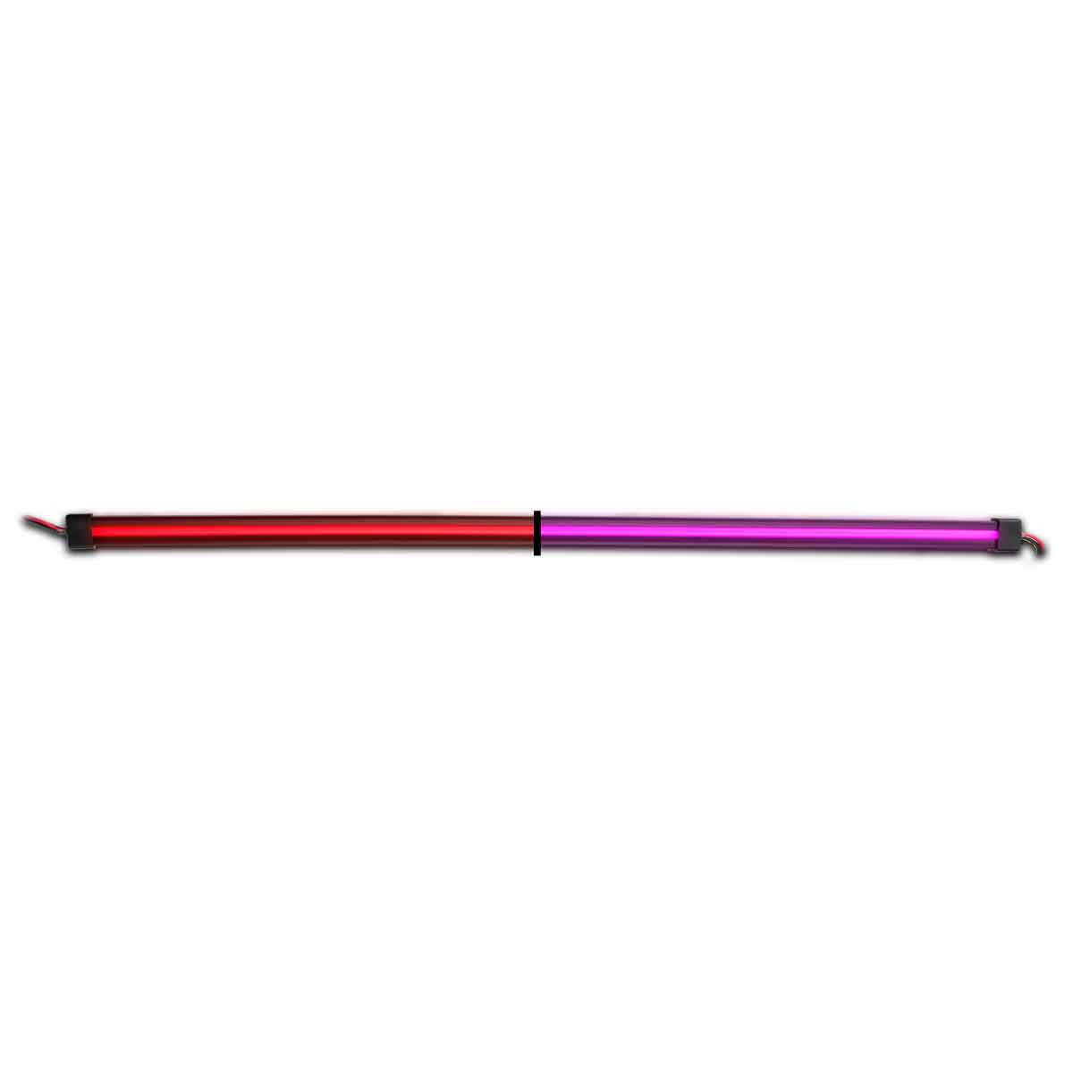48" Clear Red to Purple Auxiliary Center Glow Strip LED Light - 240 Diodes - Thumbnail 3