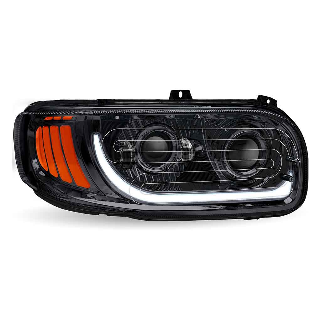 PB. 389/388/367/567 Heated LED Projector Headlight Assembly - Black (Passenger Side) - Thumbnail 10