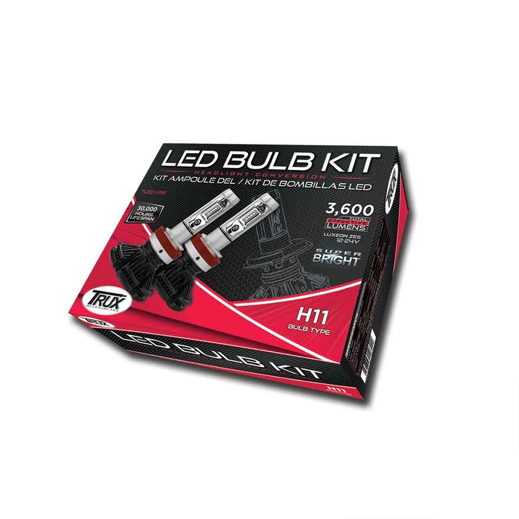 H11 LED Headlight Conversion Kit - Single Beam | 5000 Lumens (Pair) - Thumbnail 2