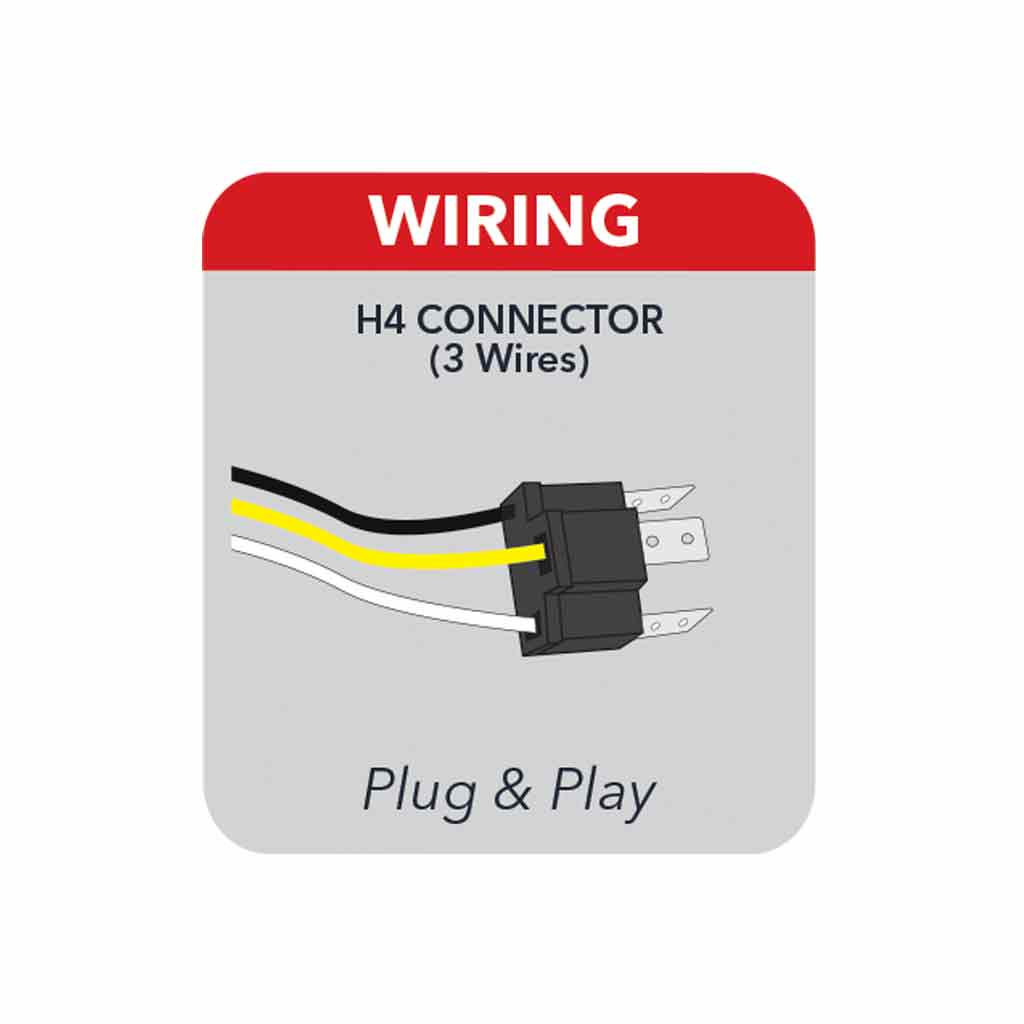 4" x 6" Heated LED Projector Headlight (Low Beam) 1300 Lumens - Thumbnail 7