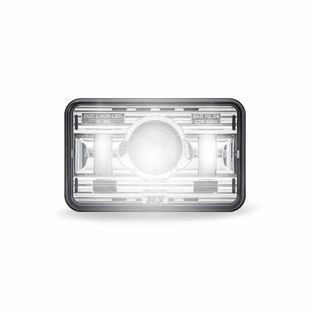 4" x 6" Heated LED Projector Headlight (Low Beam) 1300 Lumens - Thumbnail 8