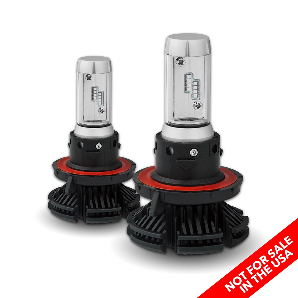H13 LED Headlight Conversion Kit - Dual Beam | 5000 Lumens (Pair)