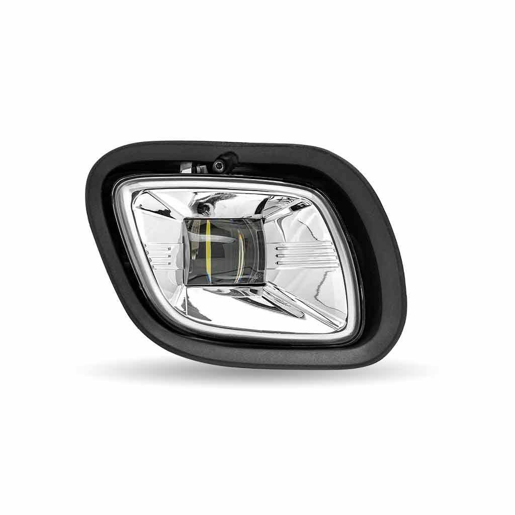 FTL. Cascadia LED Projector Fog Light - Chrome (Driver Side)