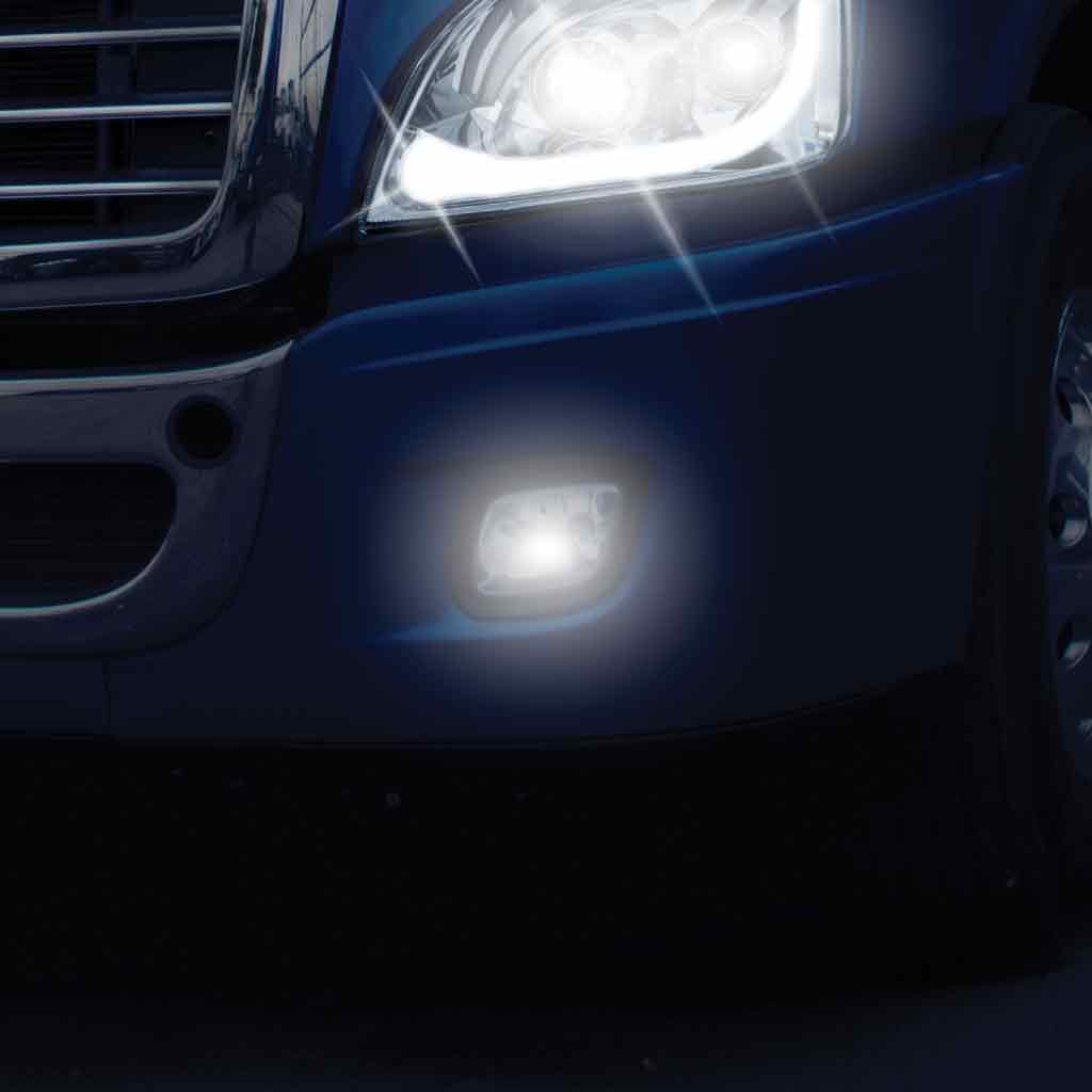 FTL. Cascadia LED Projector Fog Light - Chrome (Driver Side) - Thumbnail 4