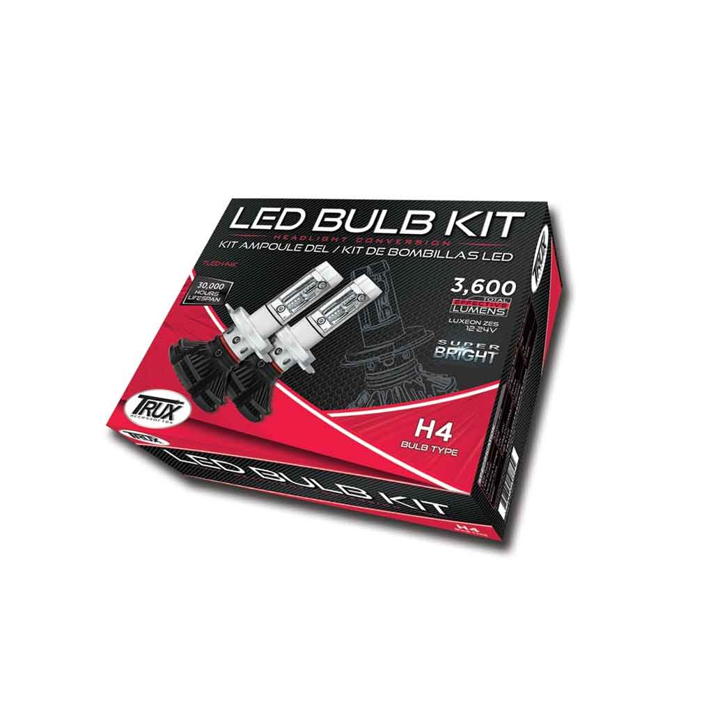 H4 LED Headlight Conversion Kit - Dual Beam | 5000 Lumens (Pair) - Thumbnail 3