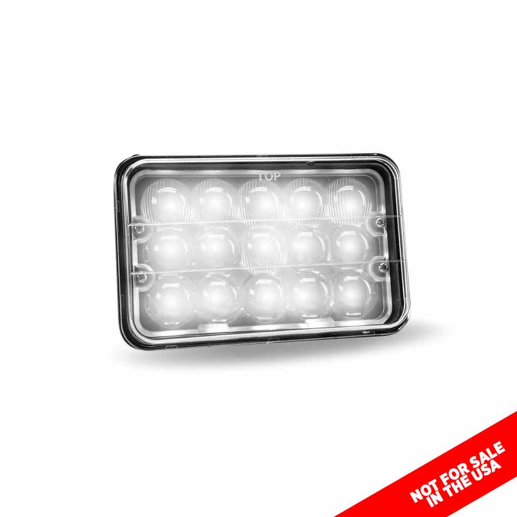 4" x 6" Off Road LED Headlight - Combination High & Low Beam | 3000 Lumens - Thumbnail 11