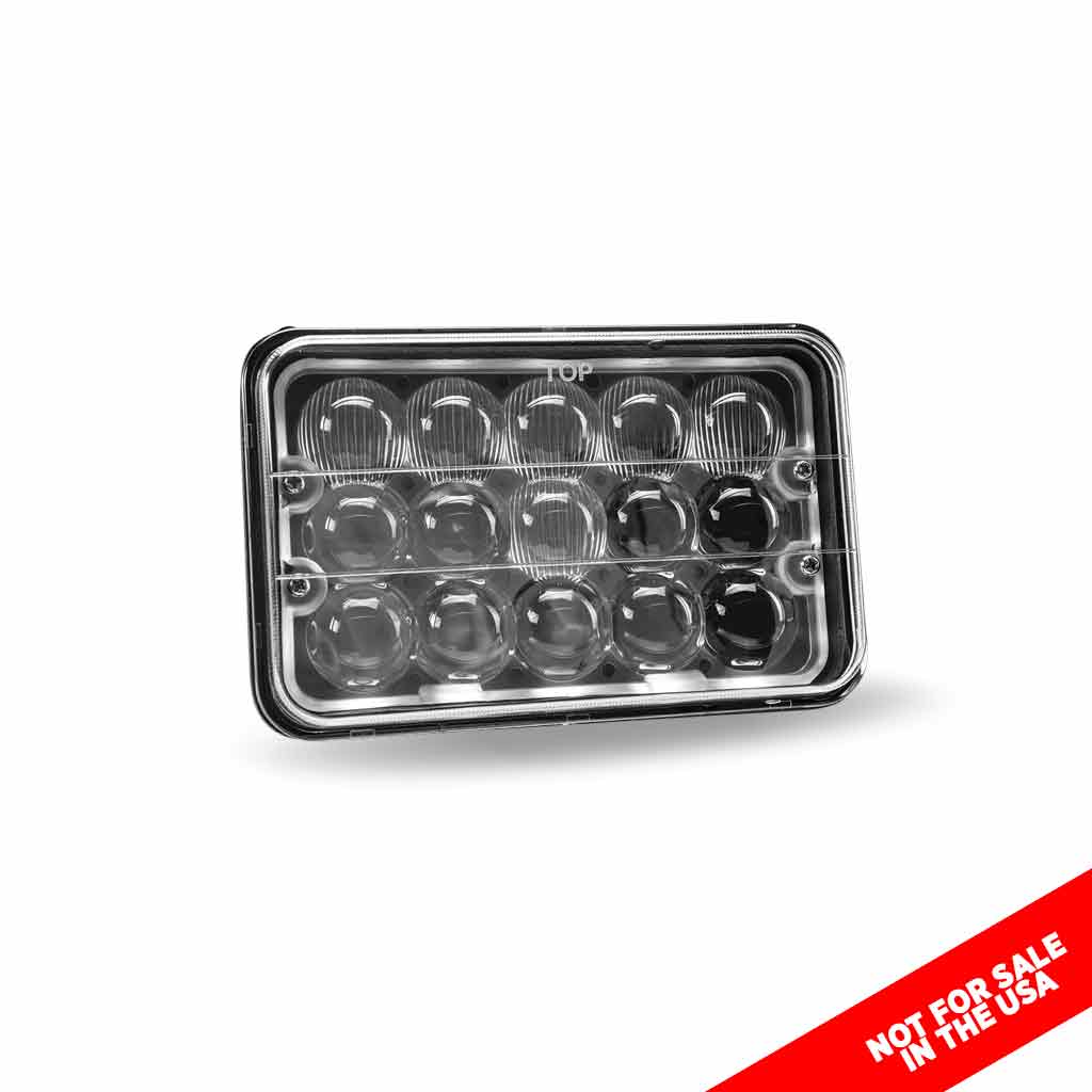 4" x 6" Off Road LED Headlight - Combination High & Low Beam | 3000 Lumens - Thumbnail 10