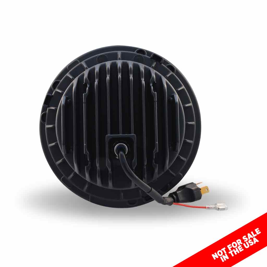 7" Off Road LED Headlight - Combination High & Low Beam | 6000 Lumens - Thumbnail 2