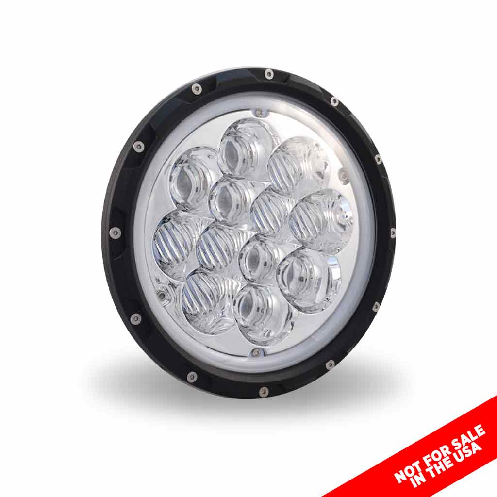 7" Off Road LED Headlight - Combination High & Low Beam | 6000 Lumens - Thumbnail 11