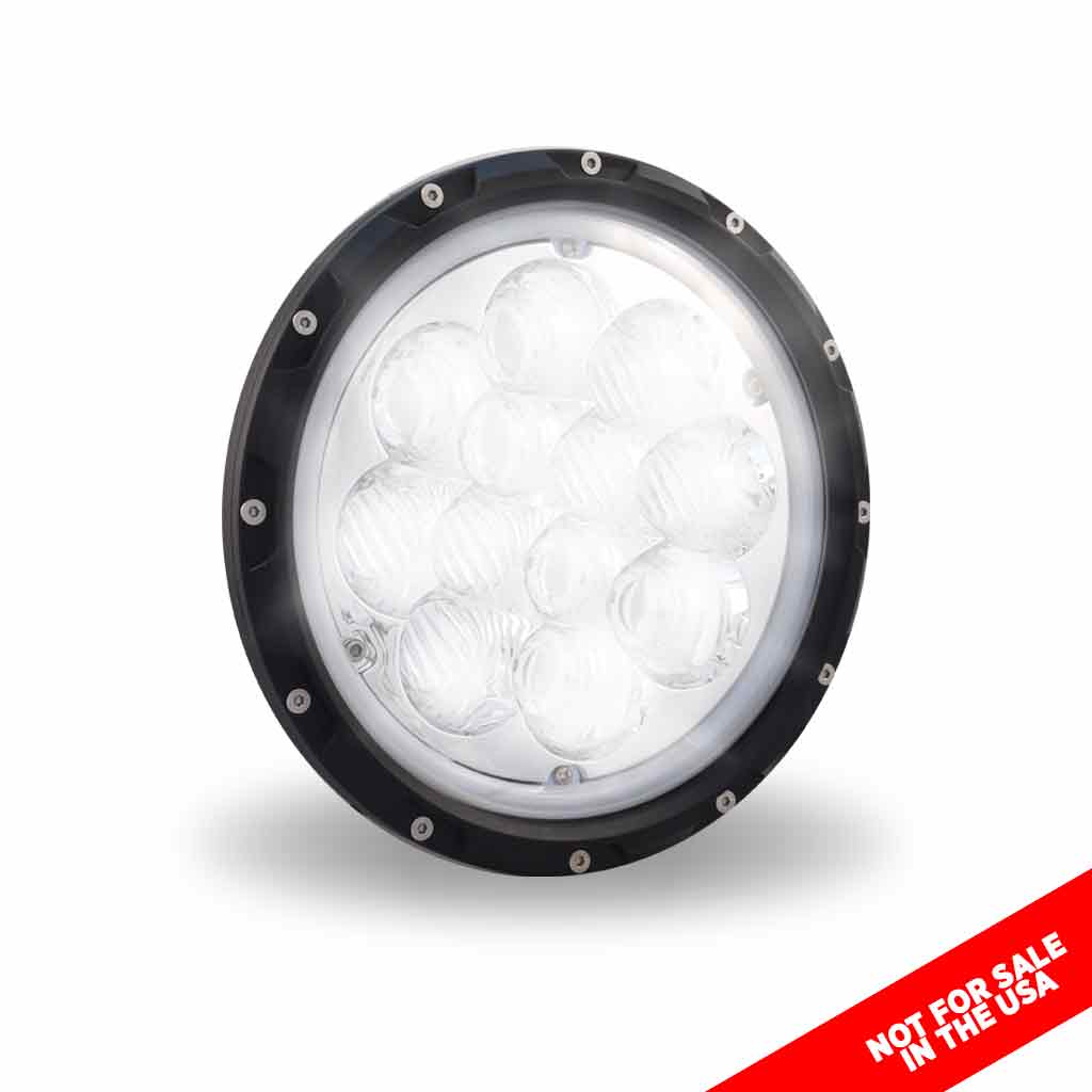 7" Off Road LED Headlight - Combination High & Low Beam | 6000 Lumens - Thumbnail 12
