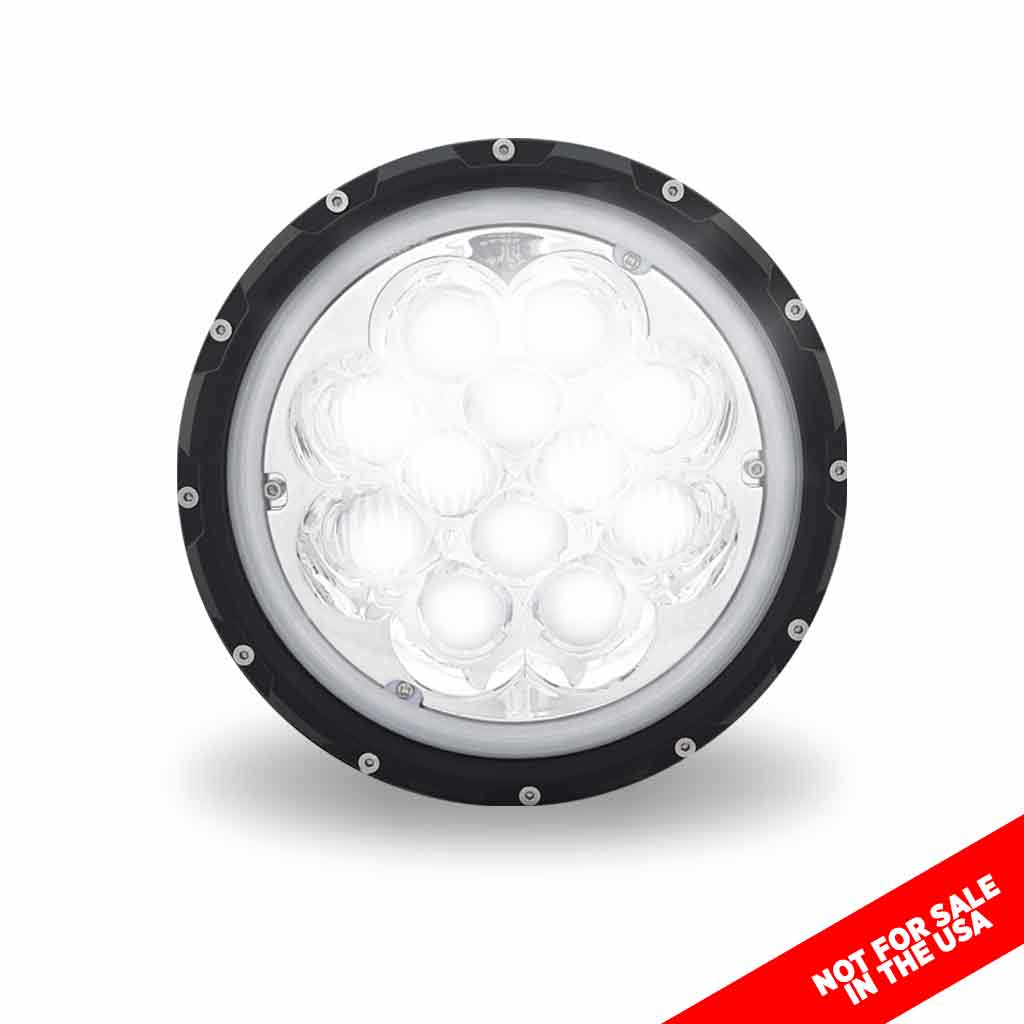 7" Off Road LED Headlight - Combination High & Low Beam | 6000 Lumens - Thumbnail 10