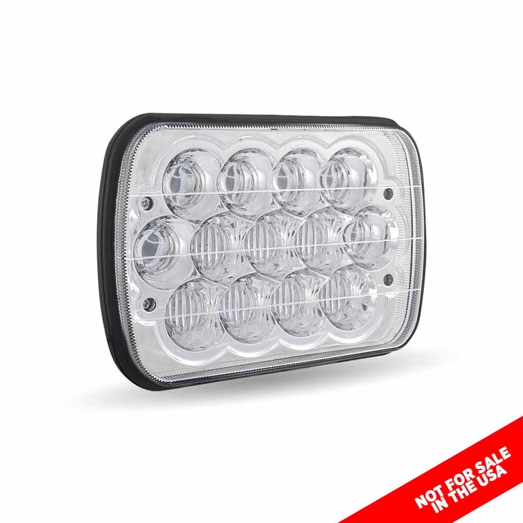 5" x 7" Off Road LED Headlight - Combination High & Low Beam | 3900 Lumens - Thumbnail 3