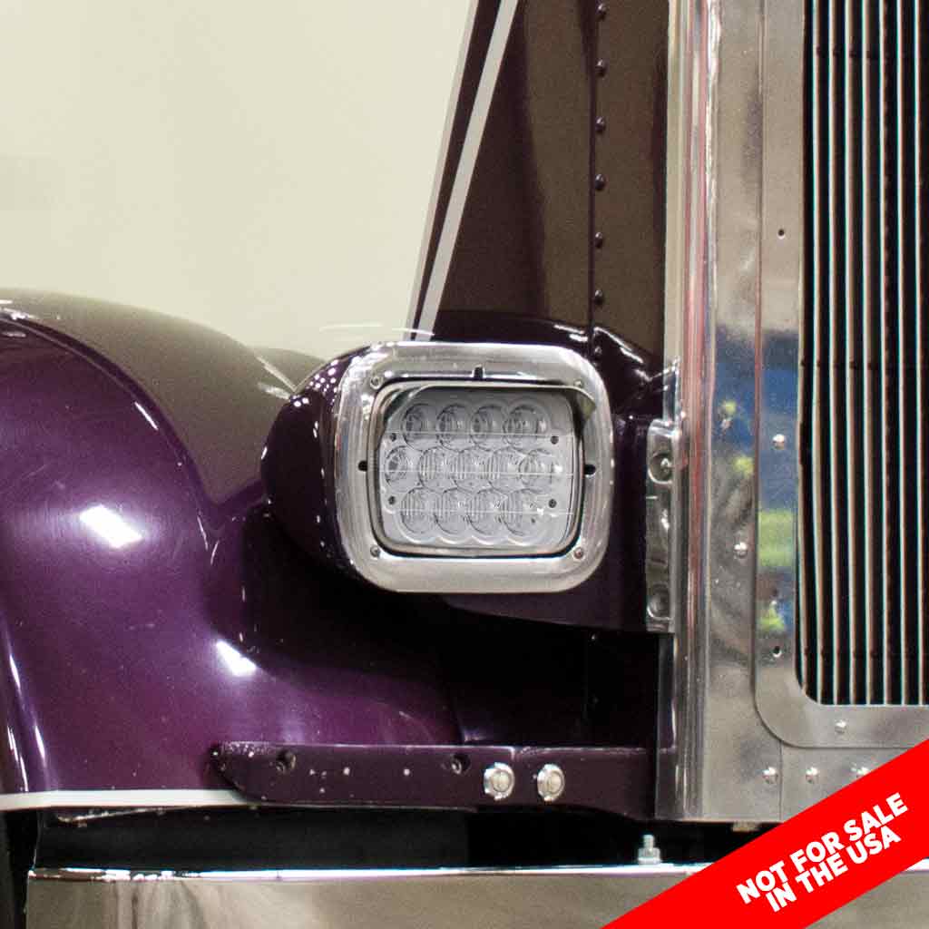 5" x 7" Off Road LED Headlight - Combination High & Low Beam | 3900 Lumens - Thumbnail 8