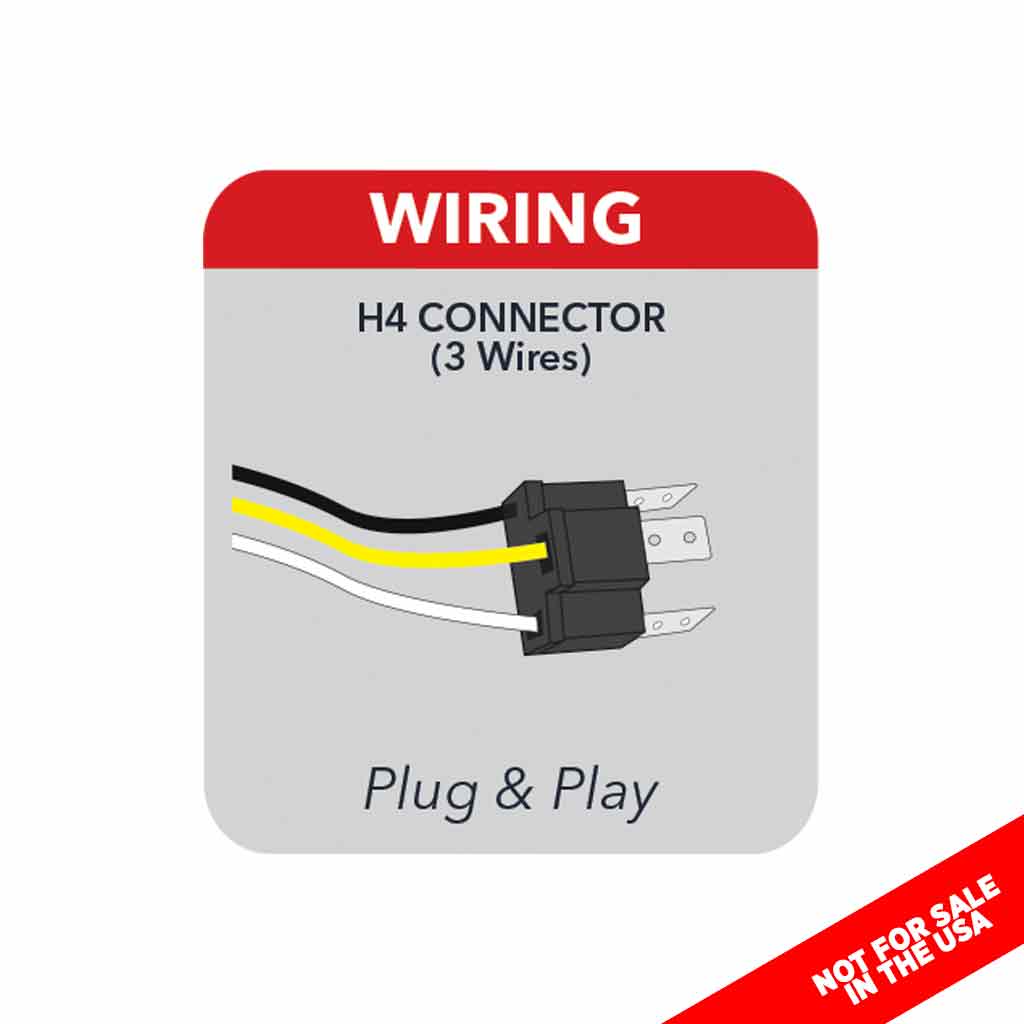 5" x 7" Off Road LED Headlight - Combination High & Low Beam | 3900 Lumens - Thumbnail 10