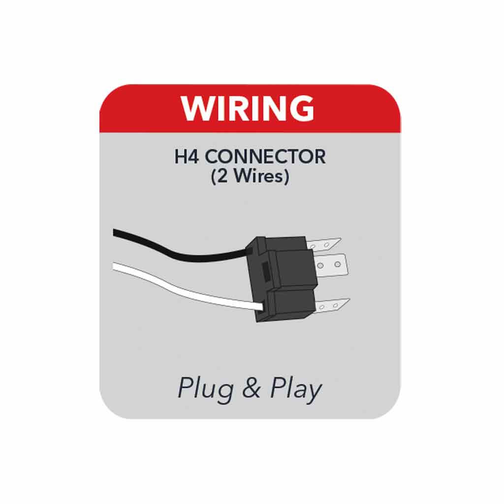 4" x 6" LED Projector Headlight - High Beam | 2400 Lumens - Thumbnail 4