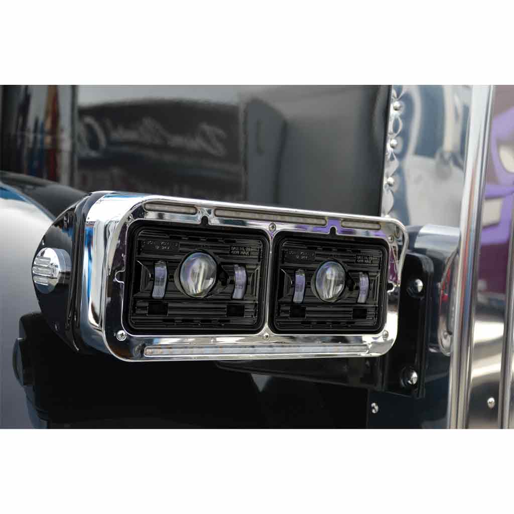 4" x 6" LED Projector Headlight - High Beam | 2400 Lumens - Thumbnail 6
