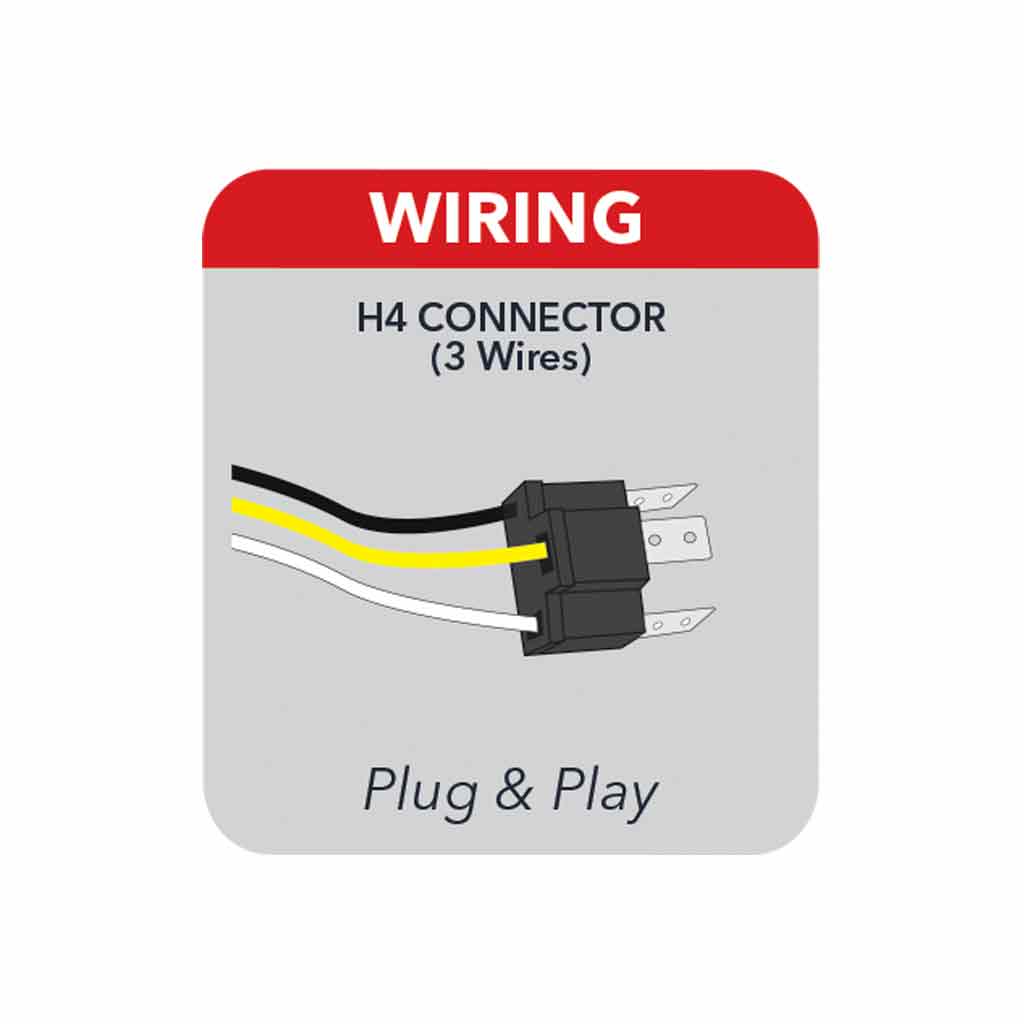 7" LED Reflector Headlight - Combination High & Low Beam | 2700 Lumens - Thumbnail 10