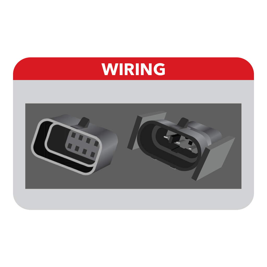 FTL. M2/C2 LED Reflector Headlight Assembly with Side Marker - Black (Passenger Side) - Thumbnail 3